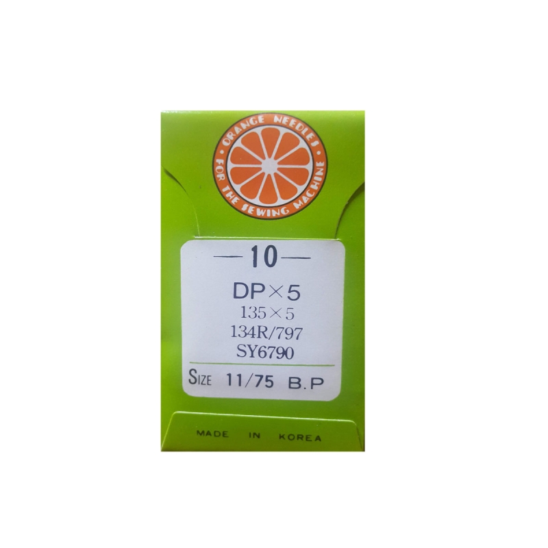 ORANGE NEEDLES DPX5 KALIN DİP SİNGER MAKİNA İĞNESİ